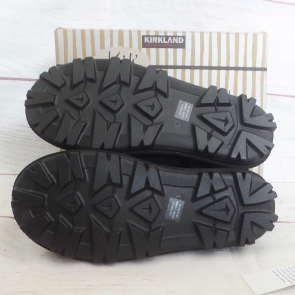 Kirkland Kids' Shearling Suede Mini Short Ankle Boots Black NEW - Picture 6 of 8